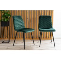 Scaun Tapitat IRYS VELVET Genarom SN Albastru / Bluvel 86